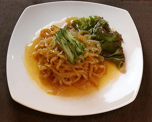 くらげの冷菜